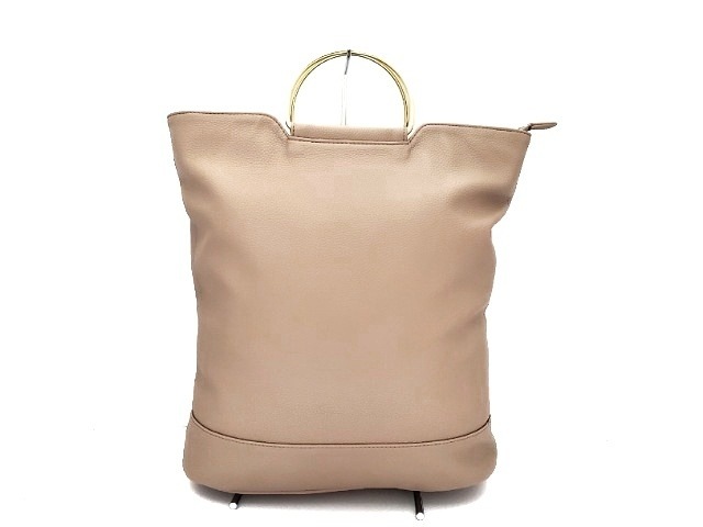 イア パピヨネ Ear Papillonner トートバッグ レディース ベージュ レザー 中古 の通販はau Pay マーケット ブランディア Au Pay マーケット店