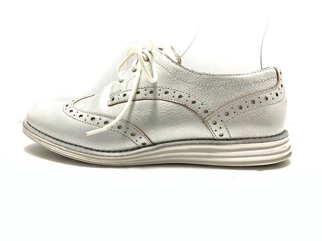 コールハーン Cole Haan スニーカー 6 1 2 レディース ライトグレー レザー 中古 2108の通販はau Pay マーケット ブランディア Au Pay マーケット店