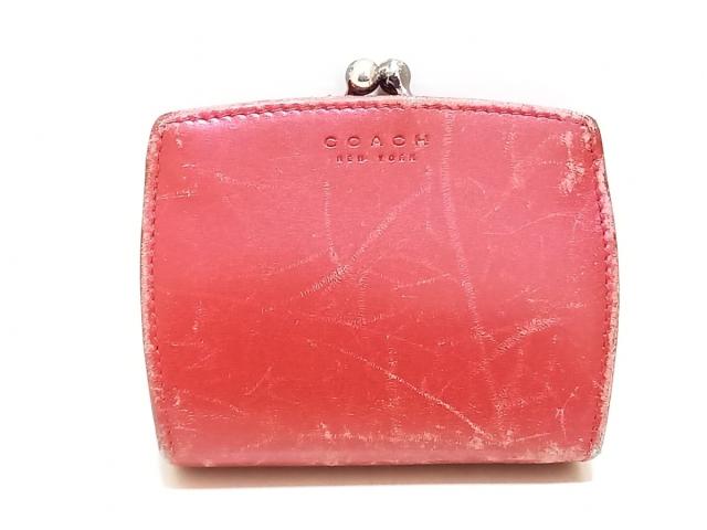 コーチ Coach コインケース レディース レッド がま口 レザー 中古 20210128の通販はau Pay マーケット ブランディア Au Pay マーケット店