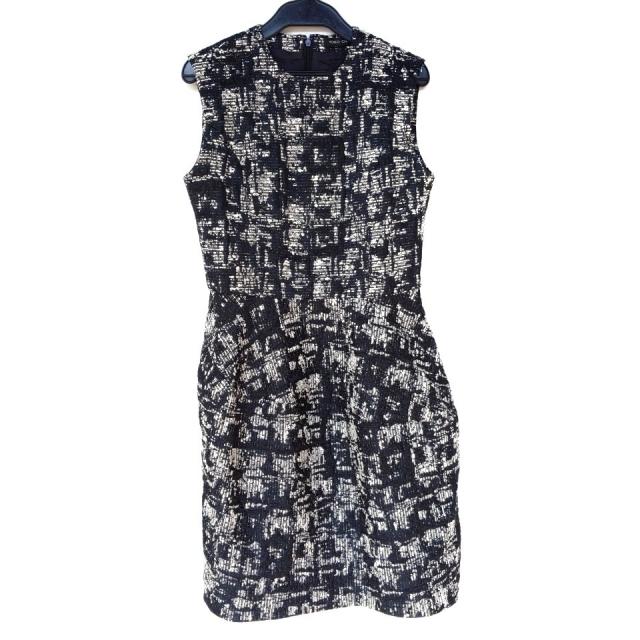 ヨーコ チャン Yoko Chan ワンピース サイズ38 M レディース 美品 黒 アイボリー クルーネック ノースリーブ ロング 中古 の通販はau Pay マーケット ブランディア Au Pay マーケット店