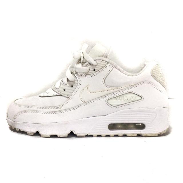 ナイキ Nike スニーカー 24 5 レディース エア マックス 90 3412 100 白 合皮 中古 の通販はau Pay マーケット ブランディア Au Pay マーケット店