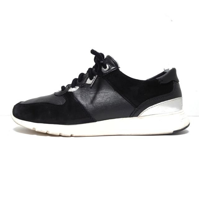 コールハーン Cole Haan スニーカー 6 1 2 B レディース 黒 シルバー レザー スエード 中古 の通販はau Pay マーケット ブランディア Au Pay マーケット店
