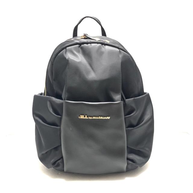 ジルバイジルスチュアート Jill By Jillstuart リュックサック レディース 美品 黒 ナイロン レザー 中古 の通販はau Pay マーケット ブランディア Au Pay マーケット店
