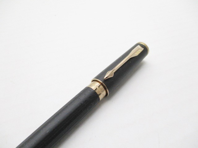 アウトレット送料無料 パーカー Parker 万年筆 レディース 黒 ゴールド ペン先14k インクなし プラスチック 金属素材 特別価格 Carlavista Com