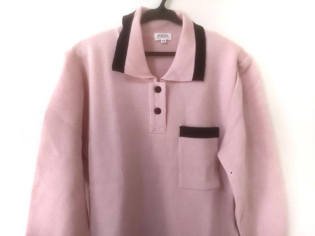 フォクシー Foxey ワンピース サイズ40 M レディース ピンク 黒 長袖 ひざ丈 ニット 中古 の通販はau Pay マーケット ブランディア Au Pay マーケット店