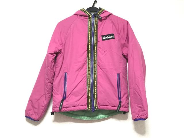 ワイルドシングス Wild Things ダウンジャケット サイズxs レディース ピンク ダークグリーン マルチ 中古 の通販はau Pay マーケット ブランディア Au Pay マーケット店