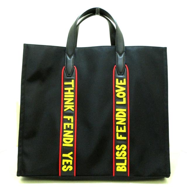 フェンディ Fendi トートバッグ メンズ 美品 ボキャブラリー 7va390 黒 カーキ マルチ ナイロン レザー 中古 の通販はau Pay マーケット ブランディア Au Pay マーケット店