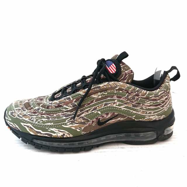 ナイキ Nike スニーカー 27 メンズ Air Max 97 Premium Qs Aj2614 5 カーキ 黒 迷彩柄 ナイロン 合皮 中古 の通販はau Pay マーケット ブランディア Au Pay マーケット店 ナイキ Nike スニーカー 27 メンズ Air Max 97 Premium Qs Aj2614 5 カーキ 黒 迷彩柄 ナイロン 合皮 中古 の通販はau Pay マーケット ブランディア Au Pay マーケット店