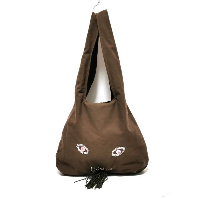 ミナペルホネン Mina Perhonen Mina トートバッグ レディース 美品 ダークブラウン 白 マルチ うさぎ コットン 中古 の通販はau Pay マーケット ブランディア Au Pay マーケット店