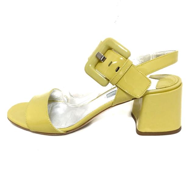 開梱 設置?無料 】 prada(プラダ) サンダル レディース 1/2 37 - サンダル 開梱 設置?無料 】 prada(プラダ) サンダル レディース 1/2 37 - サンダル