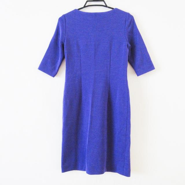 マダムジョコンダ Madam Joconde ワンピース サイズ38 M レディース パープル クルーネック 七分袖 ロング ニット 中古 の通販はau Pay マーケット ブランディア Au Pay マーケット店