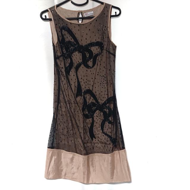 レッドバレンチノ Red Valentino ワンピース レディース ベージュ 黒 中古 の通販はau Pay マーケット ブランディア Au Pay マーケット店