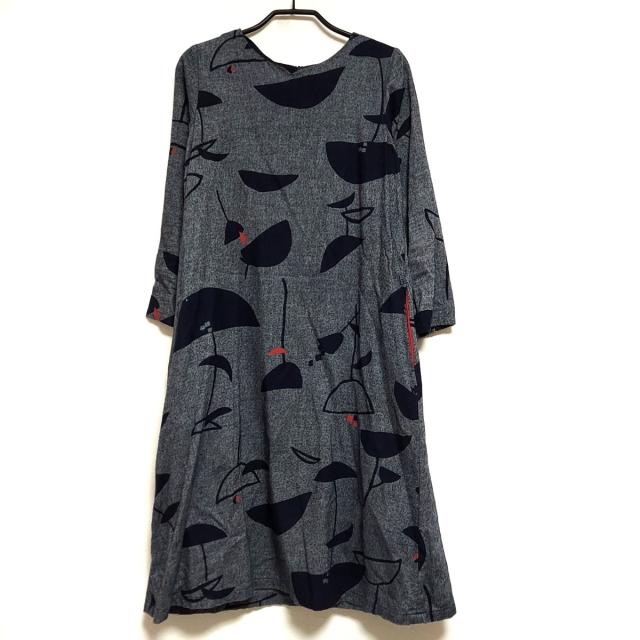 パラスパレス Pallas Palace ワンピース サイズ2 M レディース ダークネイビー 白 レッド 長袖 ロング 中古 の通販はau Pay マーケット ブランディア Au Pay マーケット店