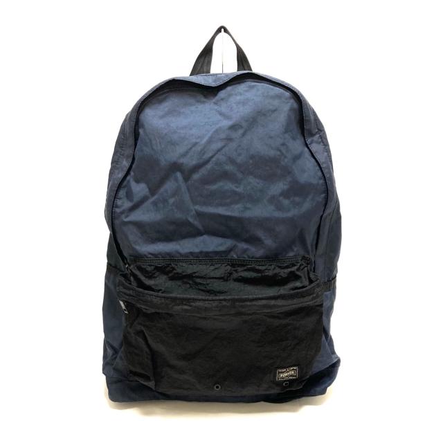 ポーター Porter 吉田 リュックサック レディース ネイビー 黒 ナイロン 中古 の通販はau Pay マーケット ブランディア Au Pay マーケット店