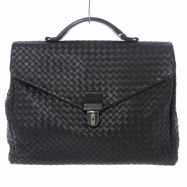 ボッテガヴェネタ Bottega Veneta ビジネスバッグ メンズ イントレチャート Vn ブリーフケース 黒 レザー 中古 の通販はau Pay マーケット ブランディア Au Pay マーケット店