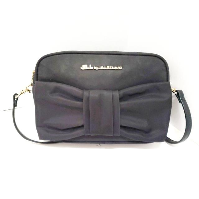 ジルバイジルスチュアート Jill By Jillstuart ショルダーバッグ レディース 黒 リボン ナイロン 合皮 中古 の通販はau Pay マーケット ブランディア Au Pay マーケット店