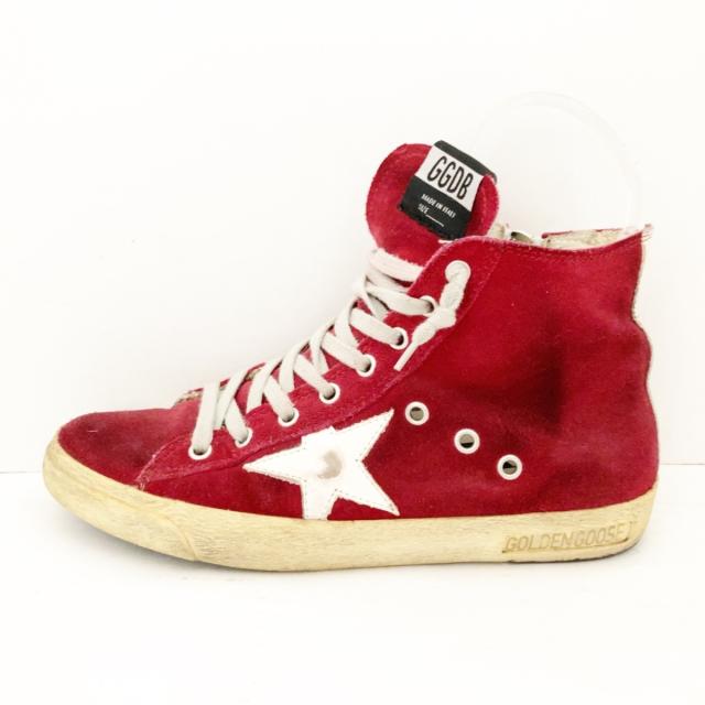 ゴールデングース Golden Goose スニーカー レディース ボルドー ハイカット スエード 中古 の通販はau Pay マーケット ブランディア Au Pay マーケット店