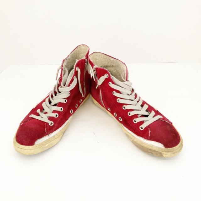 ゴールデングース Golden Goose スニーカー レディース ボルドー ハイカット スエード 中古 の通販はau Pay マーケット ブランディア Au Pay マーケット店