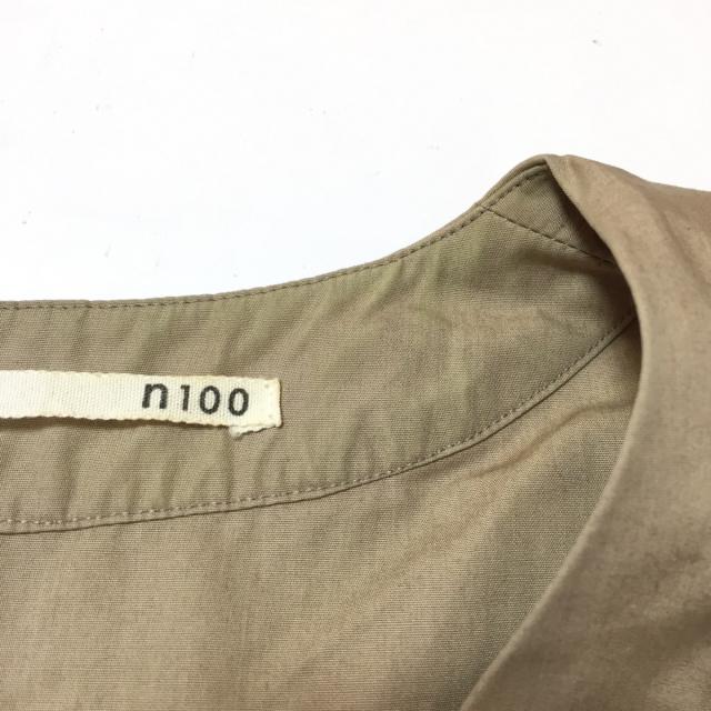 エヌワンアンドレッド N100 ワンピース レディース ベージュ クルーネック ノースリーブ ひざ丈 中古 の通販はau Pay マーケット ブランディア Au Pay マーケット店