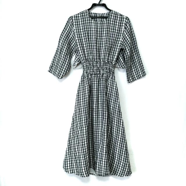ミラオーウェン Mila Owen ワンピース サイズ0 Xs レディース 美品 黒 白 グレー 七分袖 ロング チェック柄 中古 の通販はau Pay マーケット ブランディア Au Pay マーケット店