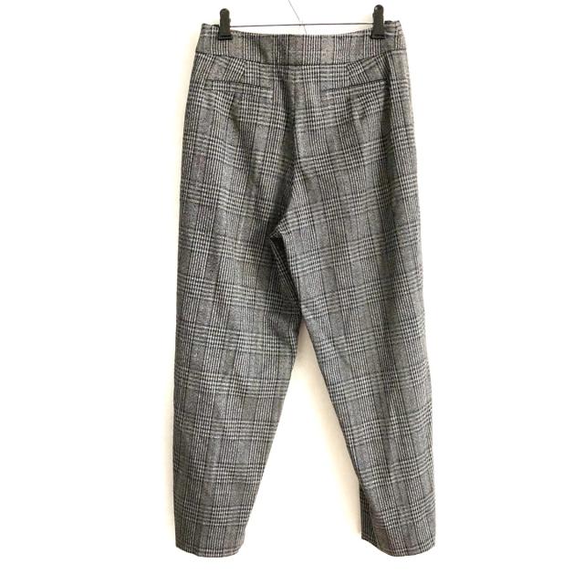 アドーア Adore パンツ サイズ38 M レディース 黒 ライトグレー ボルドー フルレングス チェック柄 中古 の通販はau Pay マーケット ブランディア Au Pay マーケット店