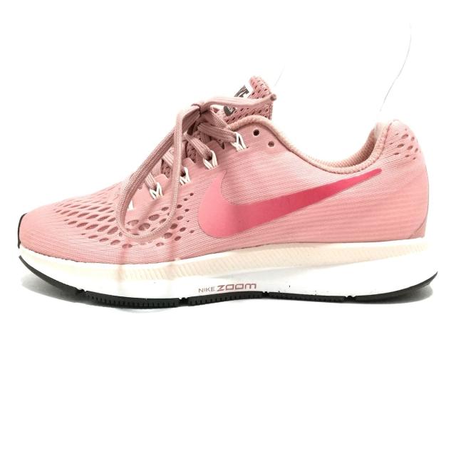 ナイキ Nike スニーカー レディース エアズームペガサス34 0560 606 ピンク 化学繊維 中古 の通販はau Pay マーケット ブランディア Au Pay マーケット店