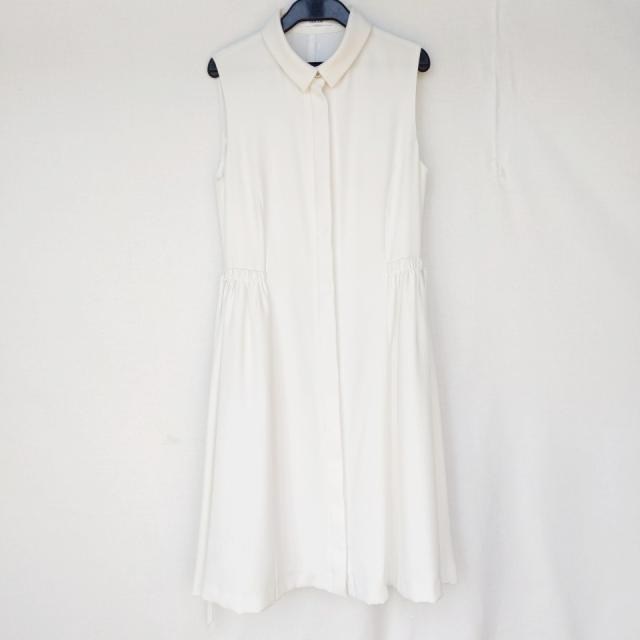 アディアム Adeam ワンピース サイズ2 M レディース 白 ノースリーブ ロング 中古 の通販はau Pay マーケット ブランディア Au Pay マーケット店