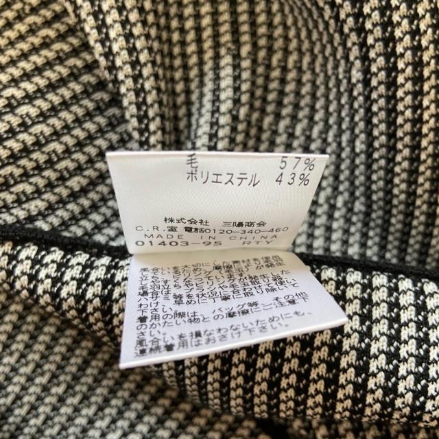 エポカザショップ ワンピース サイズ40 M レディース アイボリー 黒 クルーネック 長袖 ロング ニット 千鳥格子柄 中古 の通販はau Pay マーケット ブランディア Au Pay マーケット店