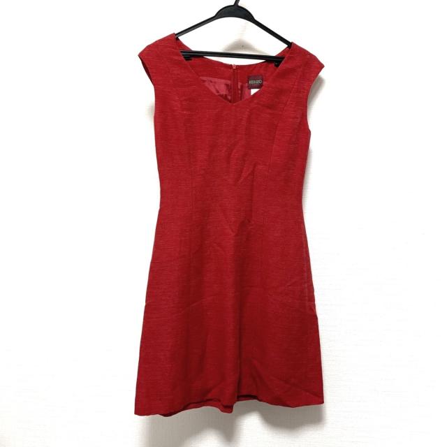 ケンゾー Kenzo ワンピース サイズ38 M レディース 美品 レッド Vネック ノースリーブ ミニ 中古 2103の通販はau Pay マーケット ブランディア Au Pay マーケット店
