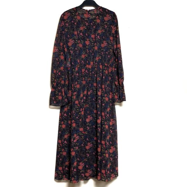 マッキントッシュフィロソフィー Mackintosh Philosophy ワンピース サイズ38 L レディース 美品 黒 レッド マルチ 中古 の通販はau Pay マーケット ブランディア Au Pay マーケット店