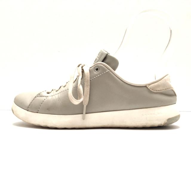 コールハーン Cole Haan スニーカー 7 B レディース グレー ベージュ レザー スエード 中古 の通販はau Pay マーケット ブランディア Au Pay マーケット店