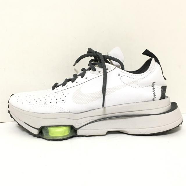 ナイキ Nike スニーカー 24 レディース エア ズーム タイプ Cj33 100 ライトグレー アイボリー 化学繊維 合皮 中古 の通販はau Pay マーケット ブランディア Au Pay マーケット店