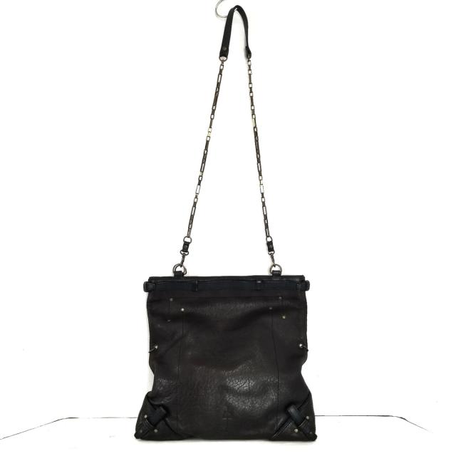 ジェロームドレイフェス Jerome Dreyfuss ショルダーバッグ レディース ダークブラウン チェーンショルダー レザー 中古 の通販はau Pay マーケット ブランディア Au Pay マーケット店