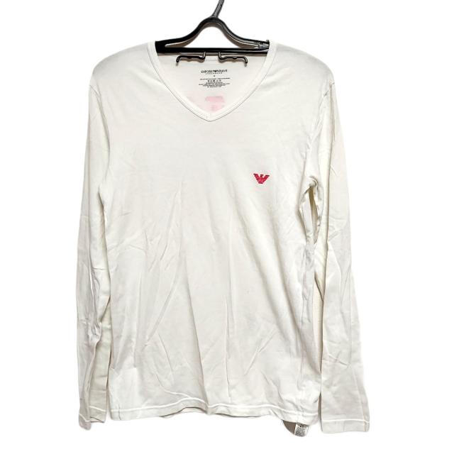 エンポリオアルマーニ Emporioarmani 長袖tシャツ サイズm メンズ 白 ピンク Vネック Under Wear 中古 の通販はau Pay マーケット ブランディア Au Pay マーケット店
