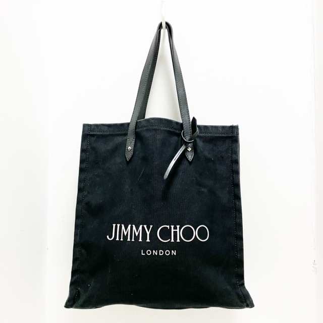 ジミーチュウ JIMMY CHOO トートバッグ レディース - 黒×白 スタッズ