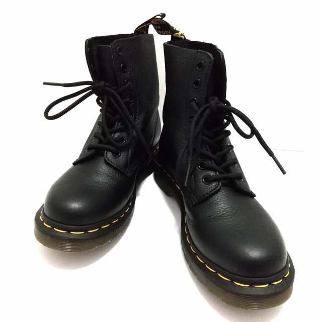 ドクターマーチン Dr.Martens ショートブーツ レディース 美品 黒