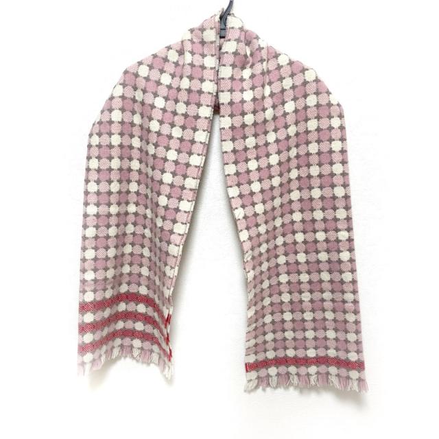 ランバンオンブルー ストール ショール レディース 美品 アイボリー レッド マルチ ウール カシミヤ 中古 2524の通販はau Pay マーケット ブランディア Au Pay マーケット店