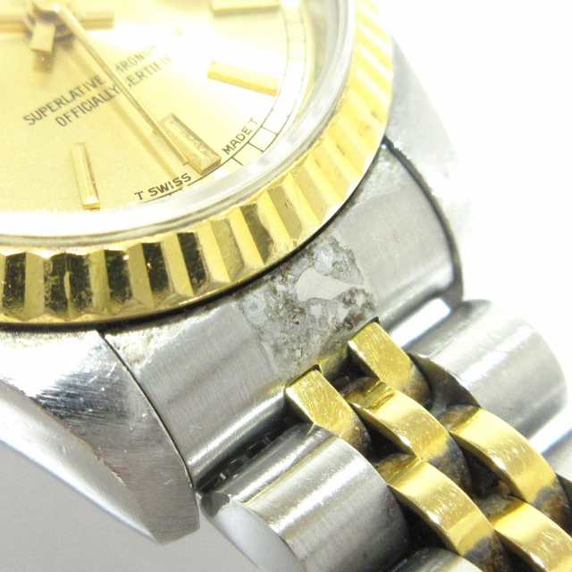 ロレックス ROLEX 腕時計 デイトジャスト 69173 レディース SS×K18YG ...