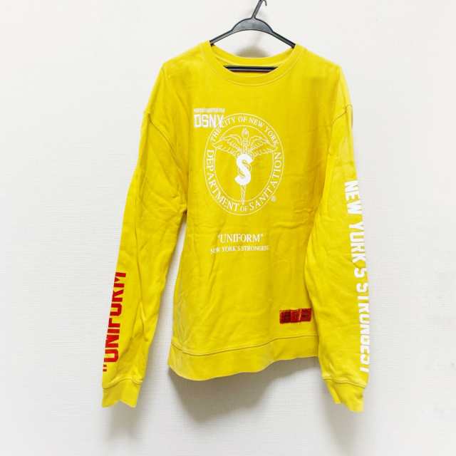 ヘロンプレストン HERON PRESTON トレーナー サイズM レディース 美品 - イエロー×白×レッド 長袖【中古】20230904｜au  PAY マーケット