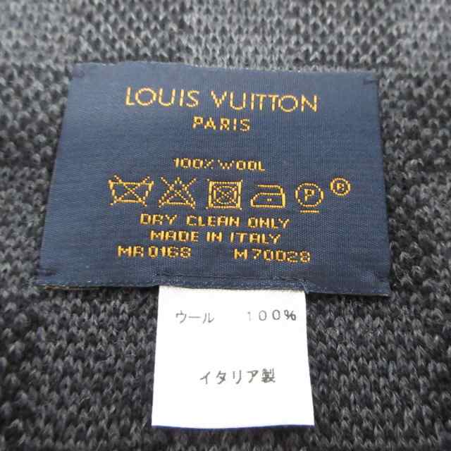 ルイヴィトン LOUIS VUITTON マフラー レディース 美品 エシャルプ