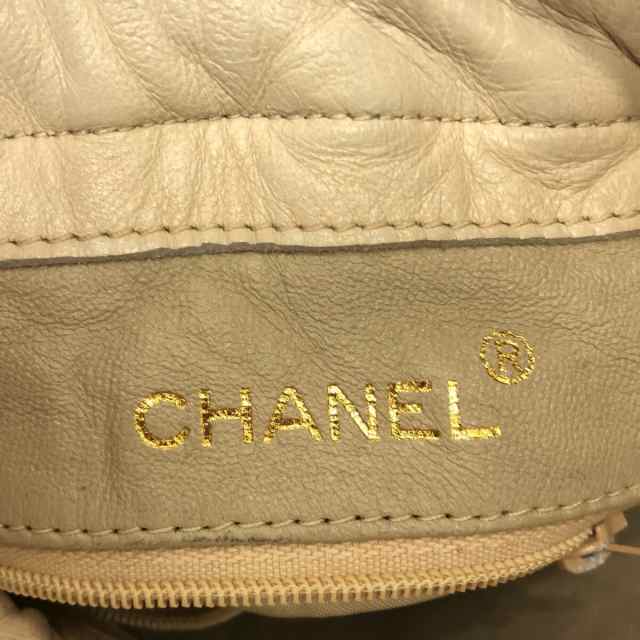 シャネル CHANEL ショルダーバッグ レディース マトラッセ アイボリー