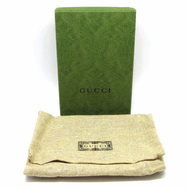 グッチ GUCCI 2つ折り財布 レディース 美品 GGプラス・GGスプリーム