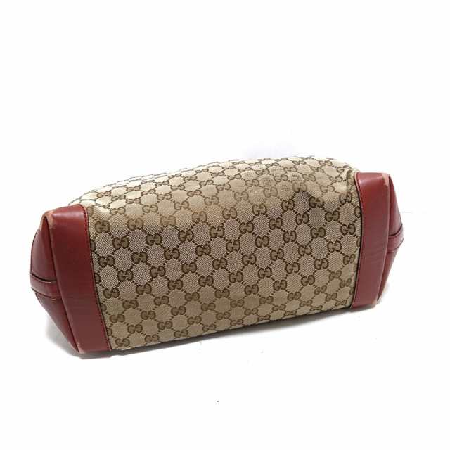 グッチ GUCCI トートバッグ レディース GG柄 247209 ベージュ×ブラウン