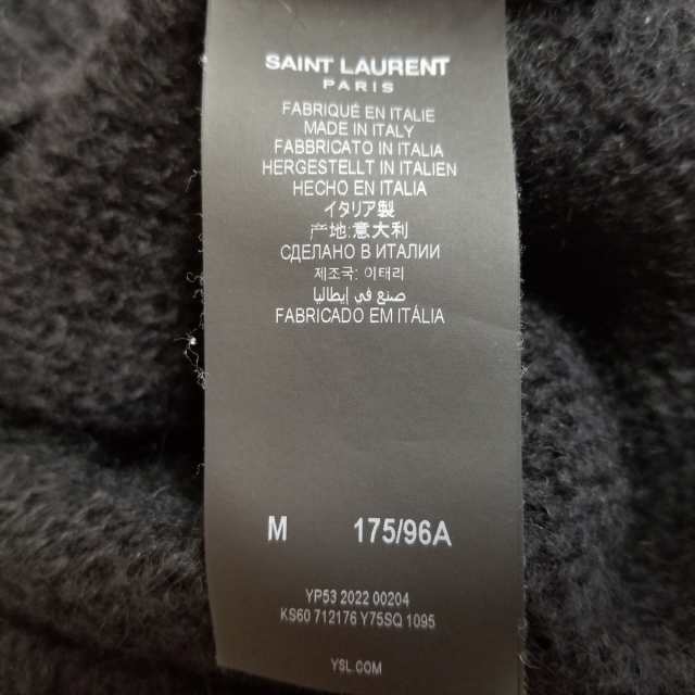 サンローランパリ SAINT LAURENT PARIS 長袖セーター サイズM メンズ ...