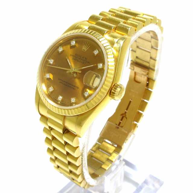 ロレックス ROLEX 腕時計 デイトジャスト 68278G ボーイズ 旧Pダイヤ 