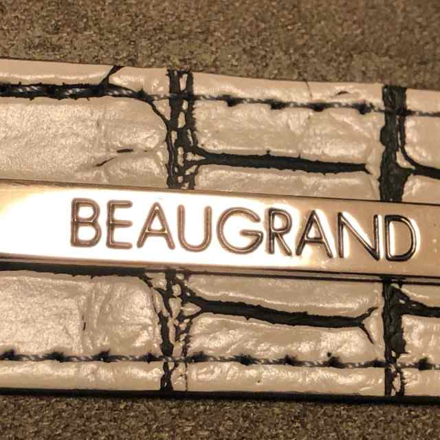 ボーグラン BEAUGRAND ショルダーバッグ レディース 美品 ダーク