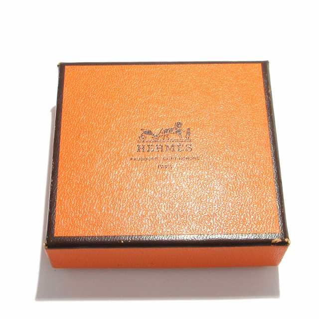 エルメス HERMES スカーフリング レディース 美品 ジャンボ 金属素材