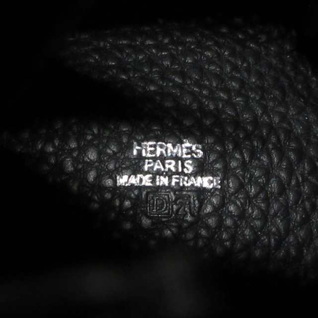 エルメス HERMES ポーチ レディース 美品 ヴェスパ ポーチ 黒