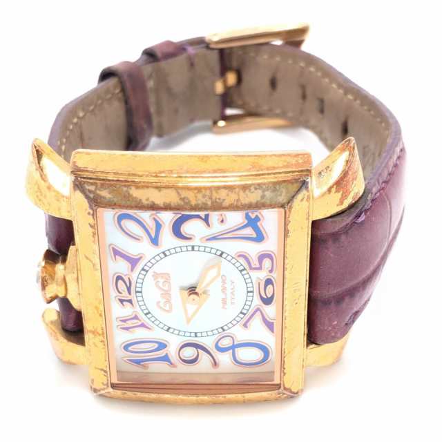 ガガミラノ GAGA MILANO 腕時計 ナポレオーネ 6031.4 レディース 革
