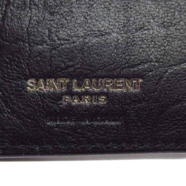 サンローランパリ SAINT LAURENT PARIS 2つ折り財布 レディース 美品